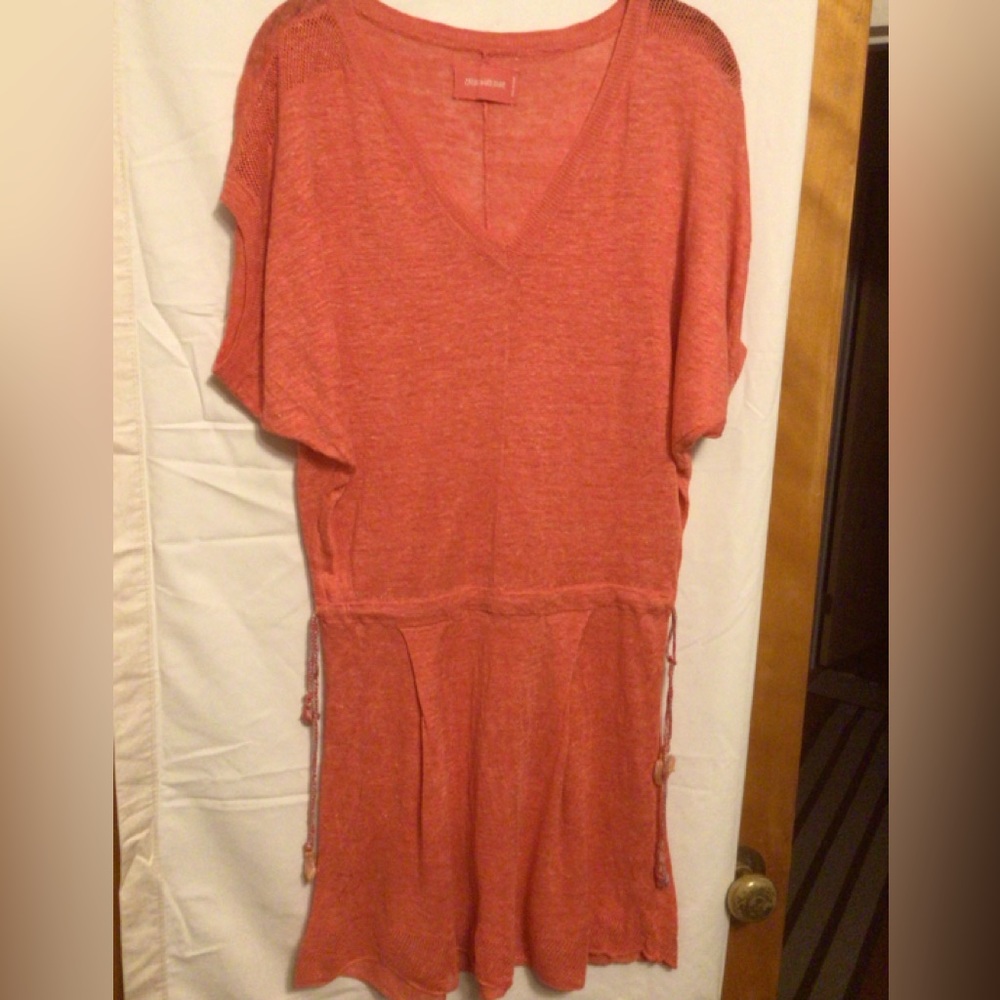 Zadig&Voltaire linen Made in Italy mini dress SZ XS
